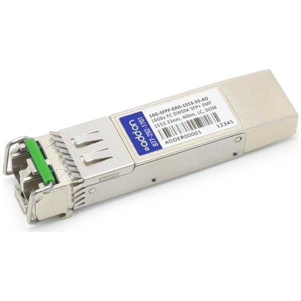Brocade Comp Taa Sfp+ 1553.33Nm Lc Xcvr, Add-On, Mfr#: 16G-SFPP-ERD-1553-33-AO
